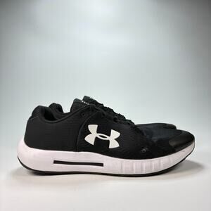 Under Armour Micro G Pursuit BP Black Running Shoes 3021953-001 Men's Size 11